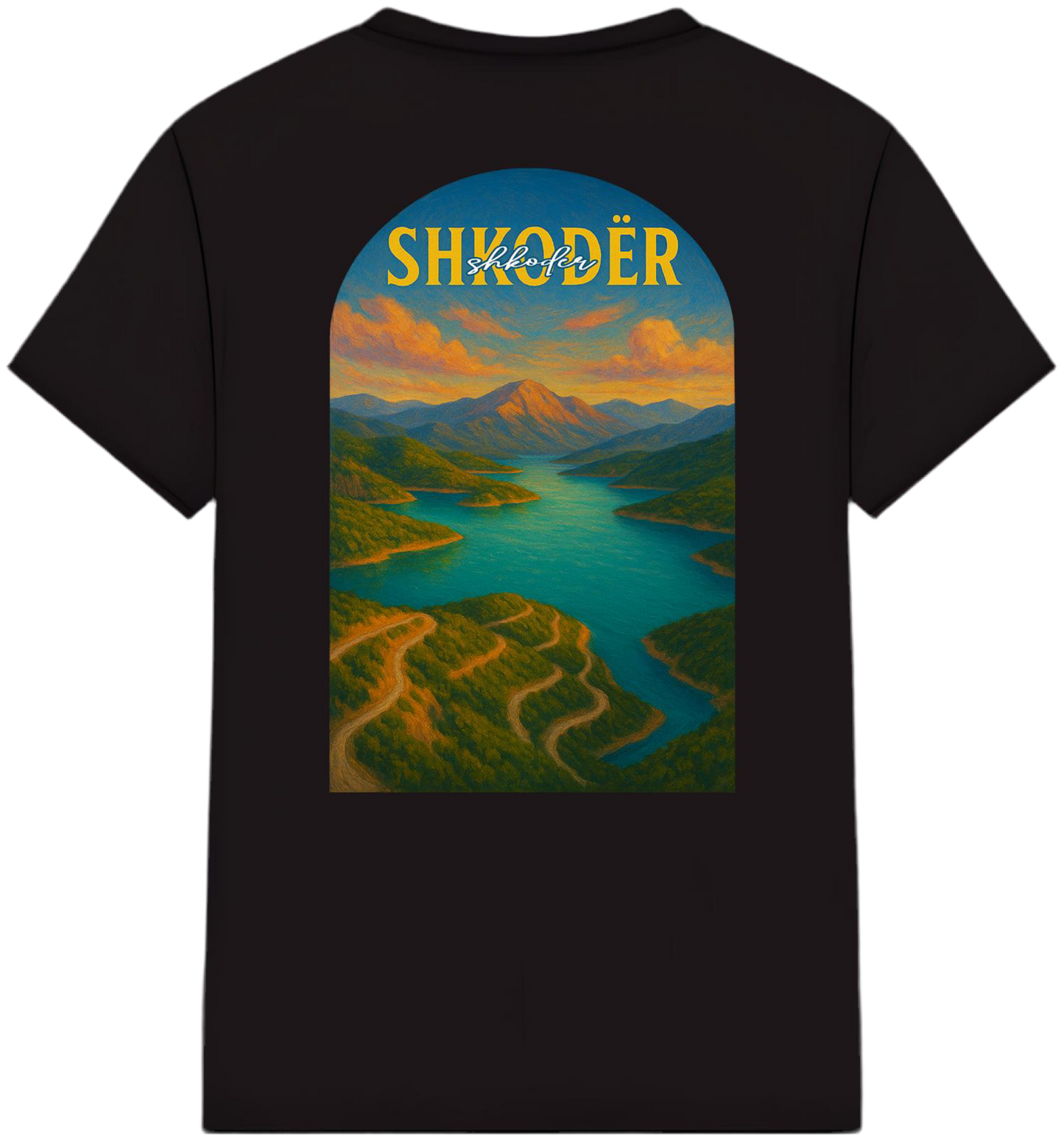 T-shirt souvenir de SHKODER