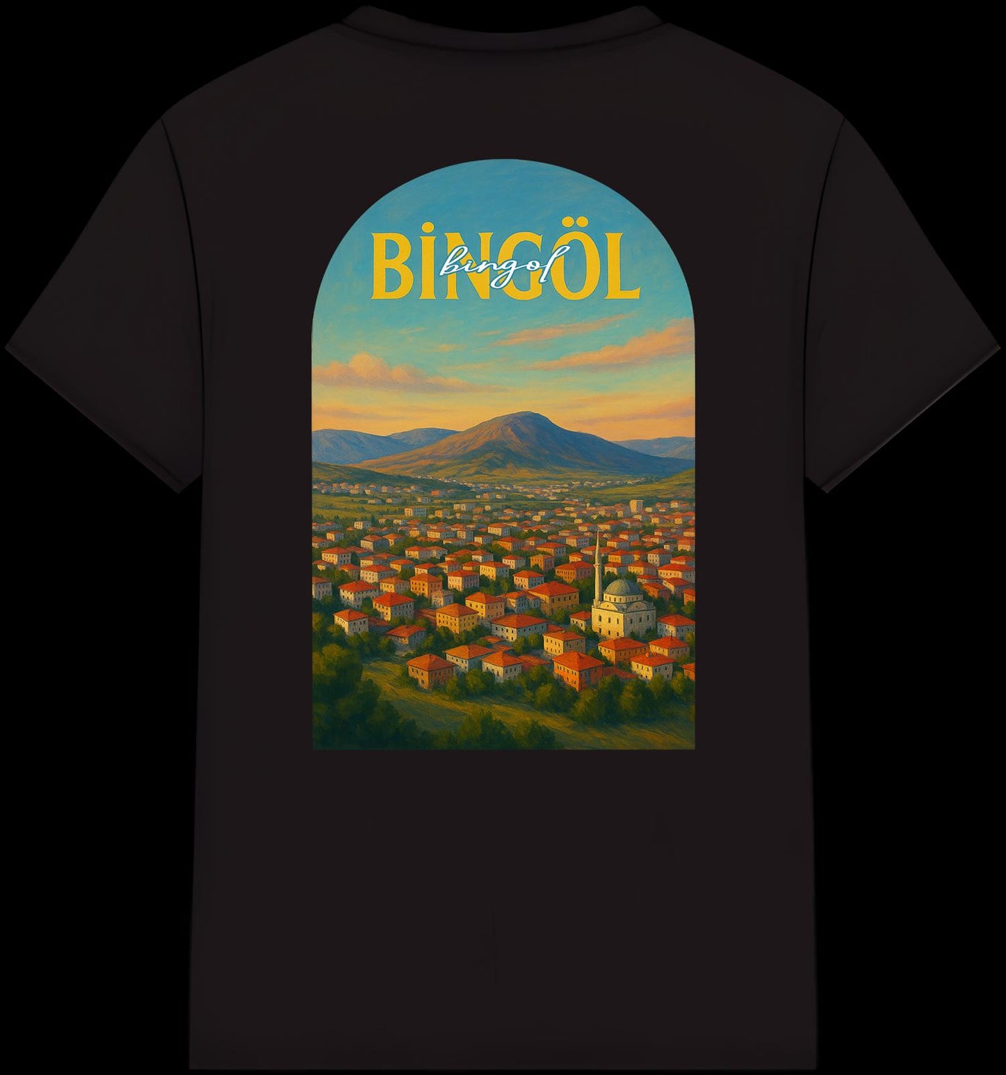 T-shirt souvenir de BINGOL