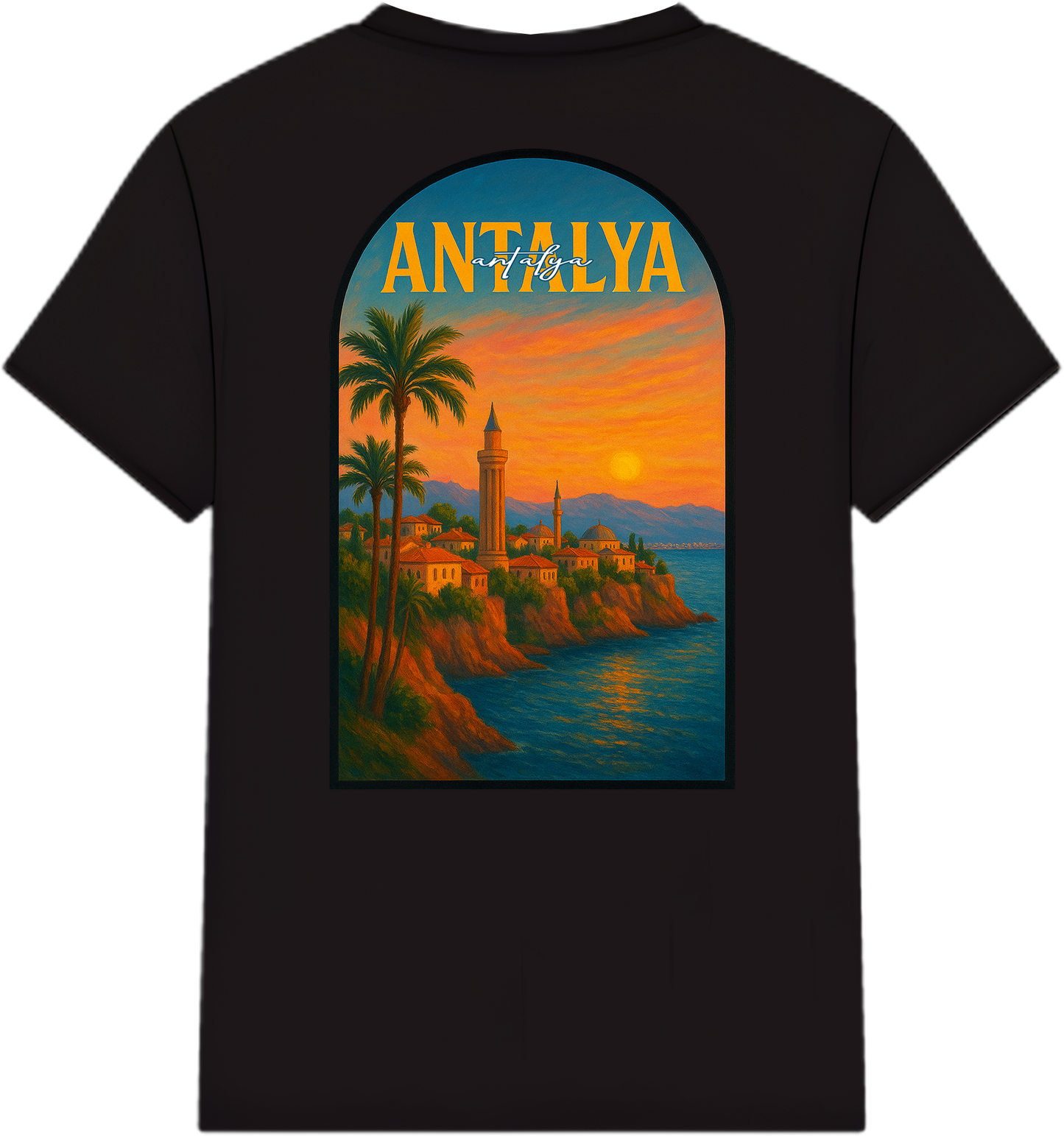 T-shirt souvenir D'ANTALYA