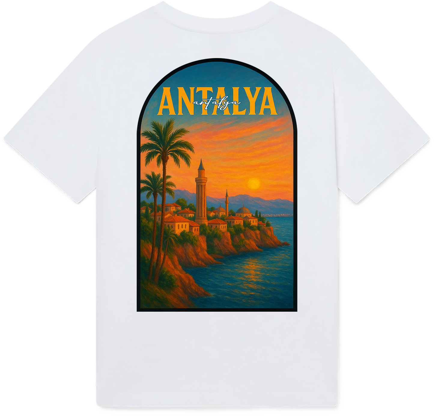 T-shirt souvenir D'ANTALYA