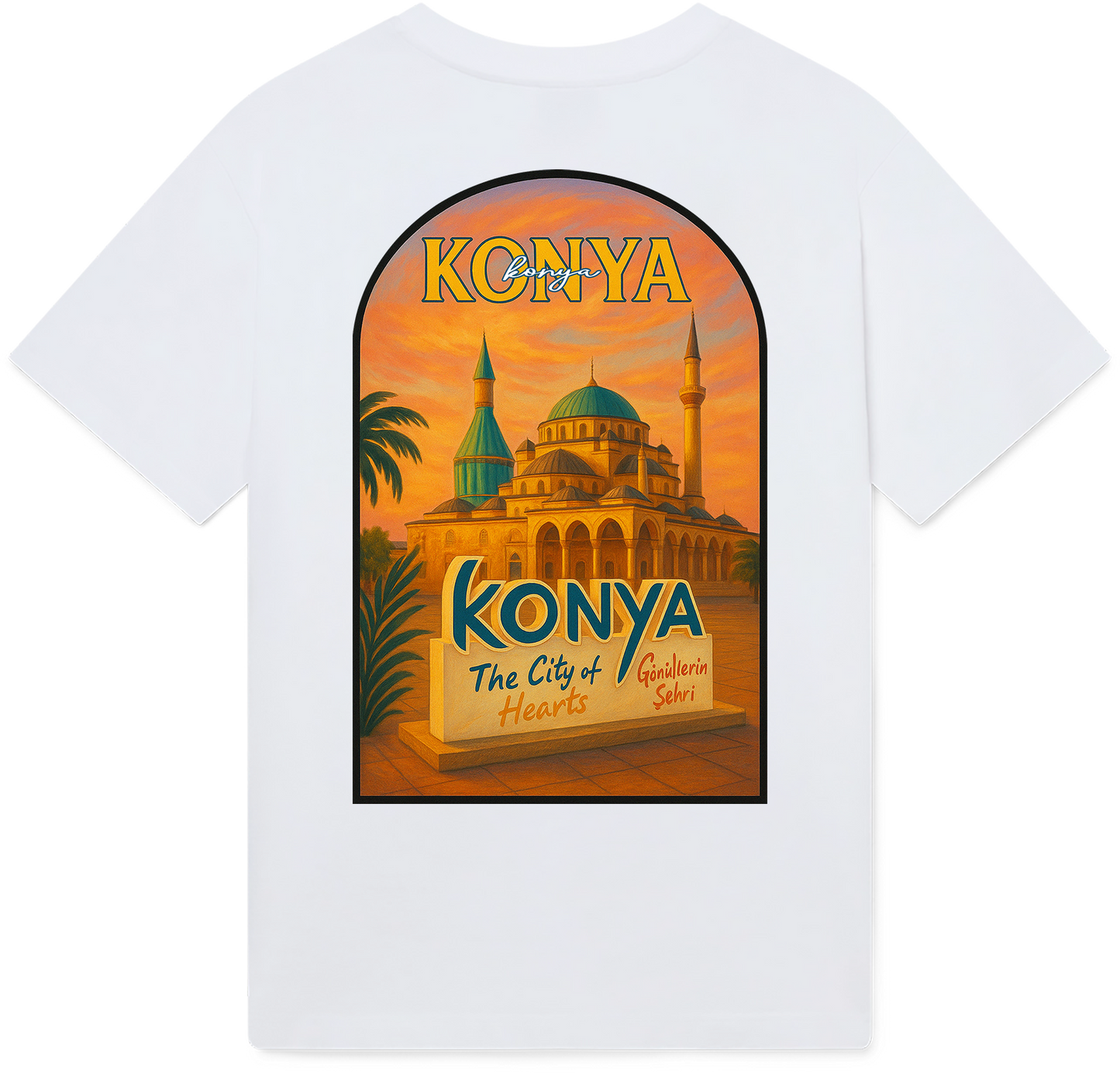 T-shirt souvenir de KONYA